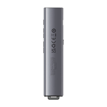 Baseus Orange Dot Multifunctional remote control for presentation, with a red laser pointer - gray - Product Image 3