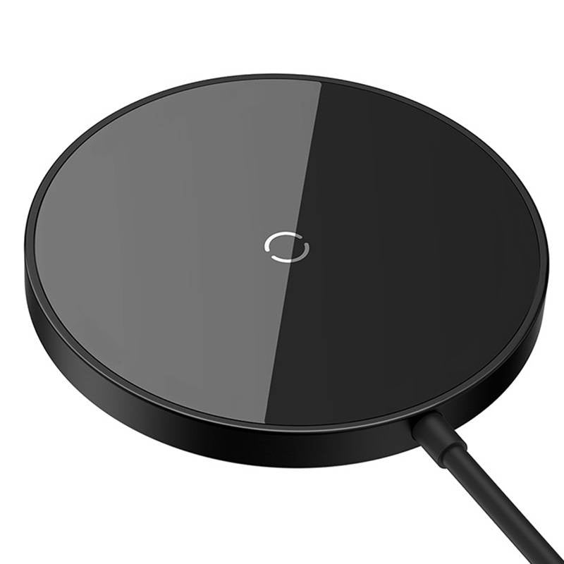 Magnetic Wireless Charger Baseus Simple Mini3 15W (Black) - Product Image 3