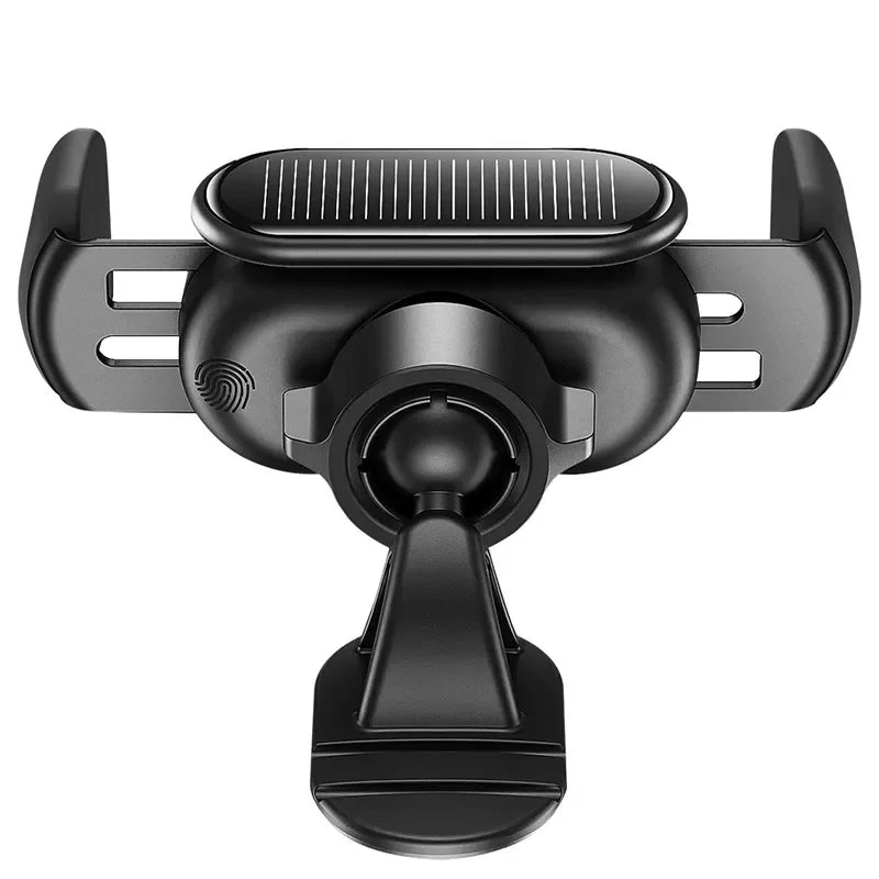 Solar Electric Car Phone Holder Baseus Steel Cannon Pro (Black) - Product Image 6