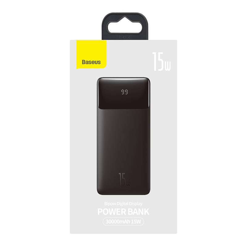 Powerbank Baseus Bipow 30000mAh,15W (black) - Product Image 8