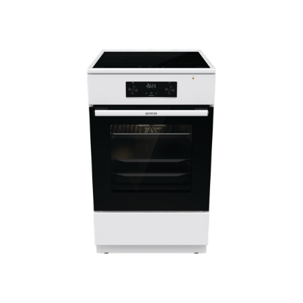 Gorenje | Cooker | GEIT5C60WPG | Hob type Induction | Oven type Electric | White | Width 50 cm | Depth 59.4 cm | Grillin
