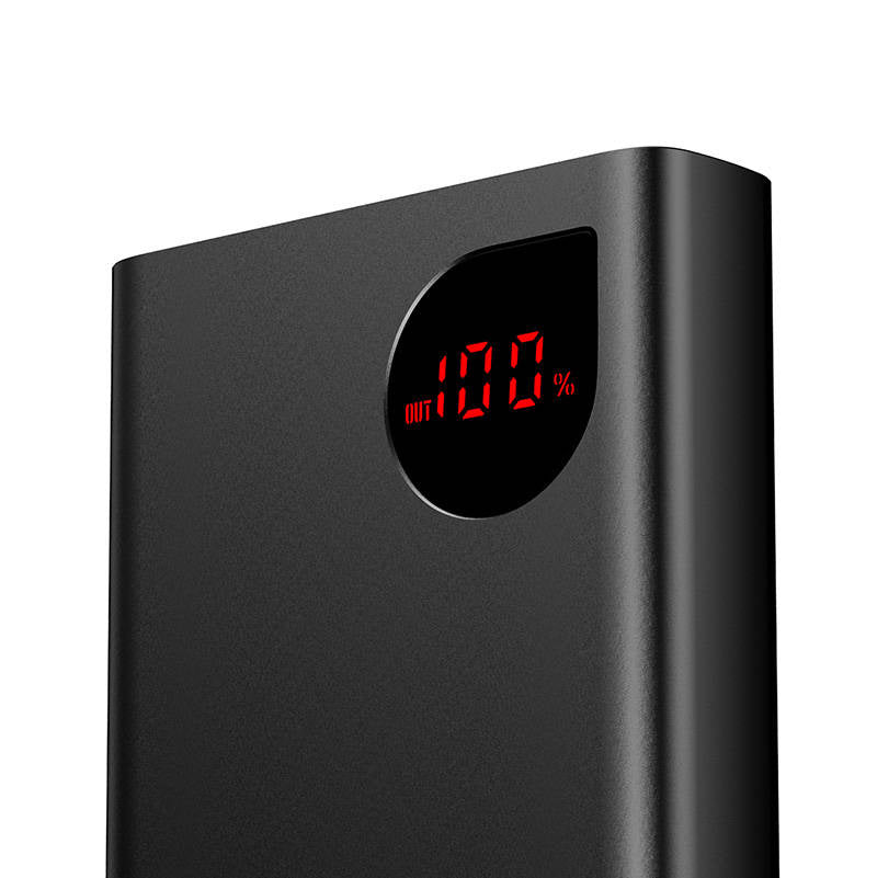 Powerbank Baseus Adaman Metal, 20000mAh, 2xUSB, USB-C, Lightning, microUSB  22.5W (black) - Product Image 4