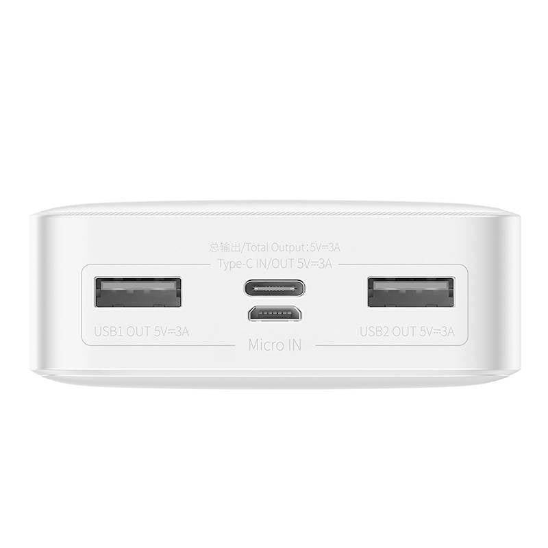 Powerbank Baseus Bipow 20000mAh, 15W (white) - Product Image 4