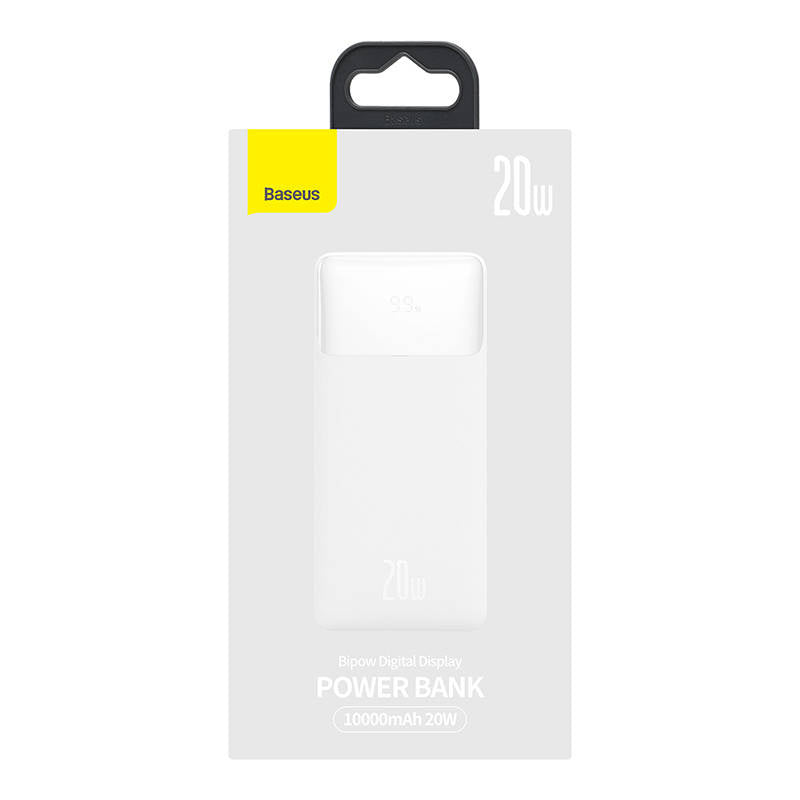 Powerbank Baseus Bipow 10000mAh, 20W (white) - Product Image 7