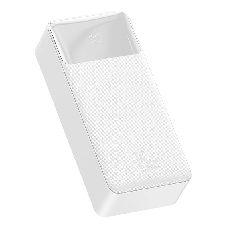Powerbank Baseus Bipow 30000mAh, 15W (white) - Product Image 6