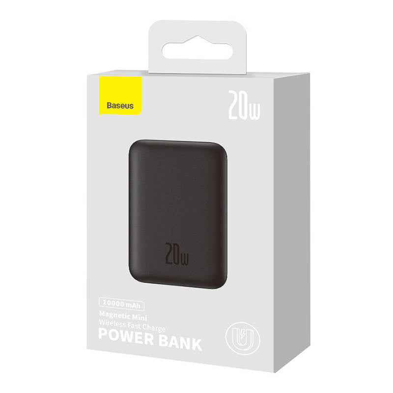 Powerbank Baseus Magnetic Mini 10000mAh, USB-C  20W MagSafe (black) - Product Image 10