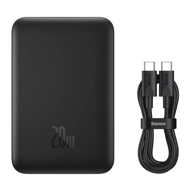 Powerbank Baseus Magnetic Mini 10000mAh, USB-C  20W MagSafe (black) - Product Image 23