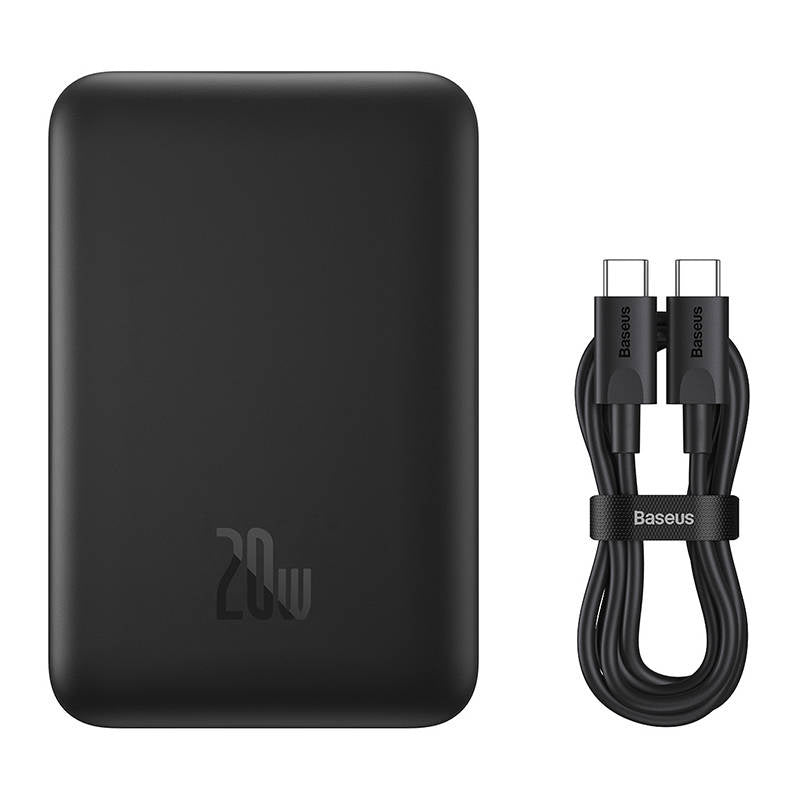 Powerbank Baseus Magnetic Mini 10000mAh, USB-C  20W MagSafe (black) - Product Image 7