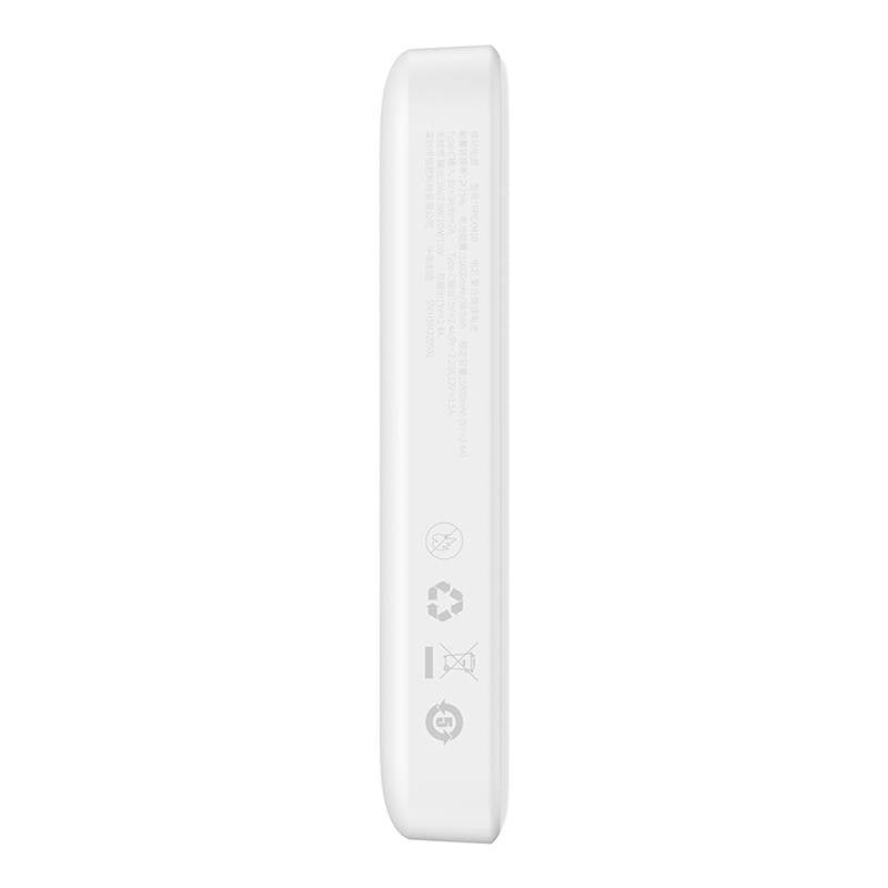 Powerbank Baseus Magnetic, 10000mAh, USB-C 20W, MagSafe (white) - Product Image 3