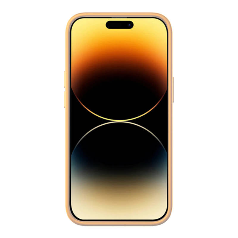Baseus Liquid Silica Gel Case for iPhone 14 Pro Max (Sunglow)+ tempered glass + cleaning kit - Product Image 4