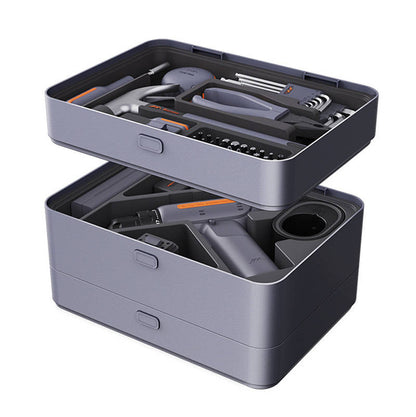 Komplettes Haushaltswerkzeug-Set + Akku-Bohrschrauber Jimi Home X3-ABC