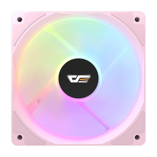 Computerlüfter Darkflash CL12 LED (120x120) (rosa)