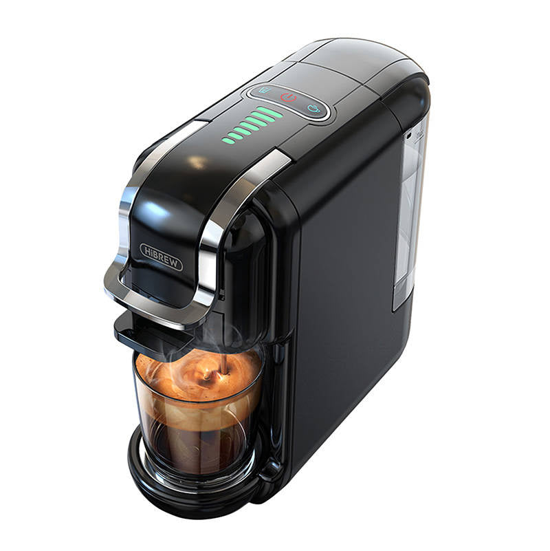 5-in-1-Kapselkaffeemaschine HiBREW H2B (schwarz)