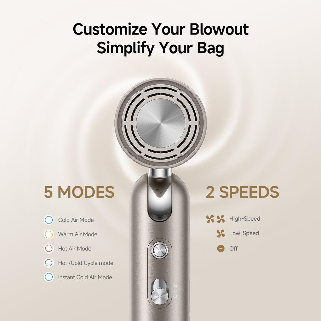 HAIR DRYER POCKET PRO/AHD51 PRO-TITANIUM GOLD DREAME