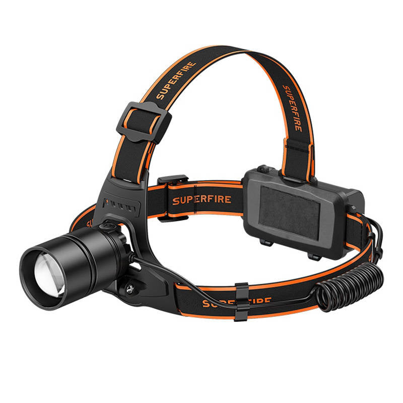 Headlight Superfire HL71, 500lm, USB - Product Image 1