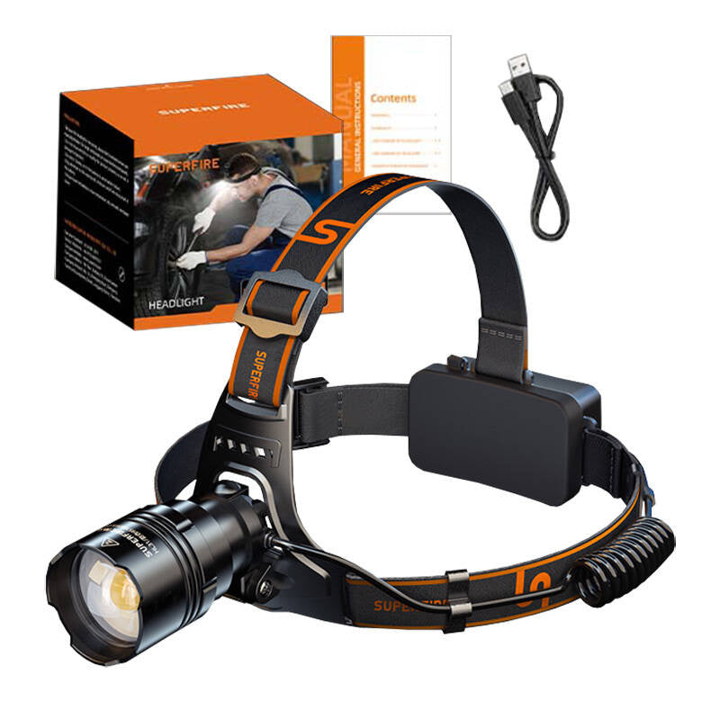 Headlight Superfire HL31, Type-C - Product Image 2