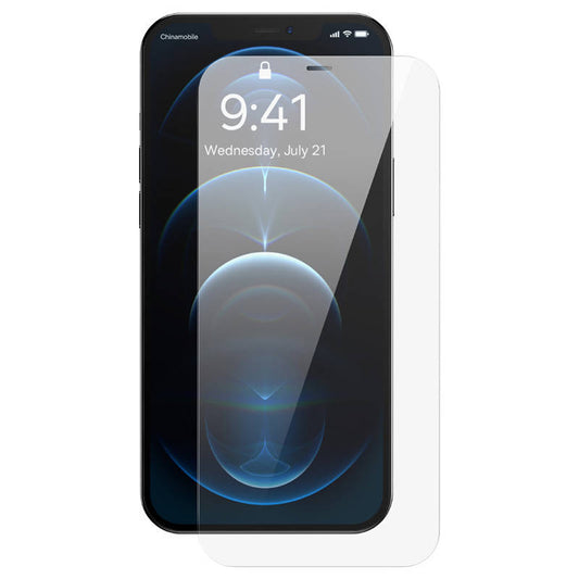Baseus Schott HD Tempered Glass with dust filter 0.3mm for iPhone 12 Pro Max - Product Image 2
