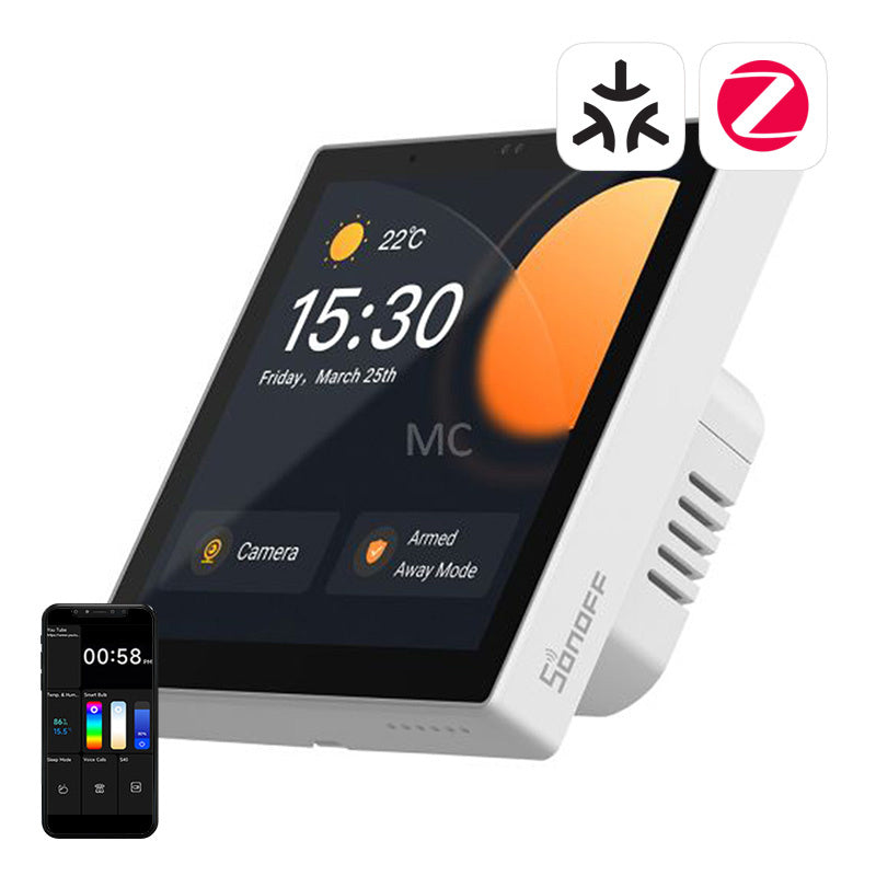 Smart Control Panel Matter WiFi/Bluetooth/ZigBee Sonoff NSPanel Pro (white) - Product Image 1