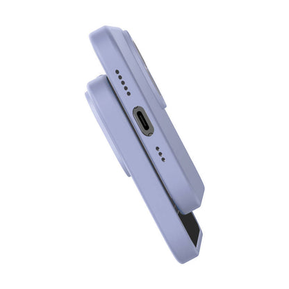 Baseus Liquid Silica Gel Case for iPhone 14 Plus (lavender)+ tempered glass + cleaning kit - Product Image 7