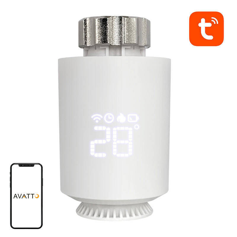 Smart Thermostat Radiator Valve Avatto TRV06 Zigbee 3.0 TUYA - Product Image 1