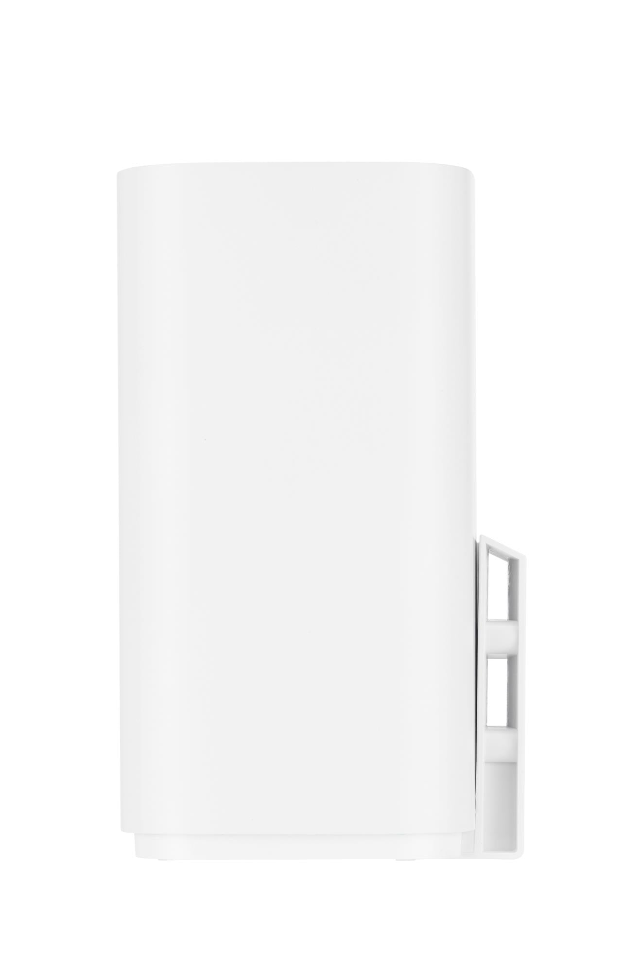 Wireless Router ASUS ZenWiFi BD4 BE3600 Outdoor 1 Pack Product type Mesh router Qtty 1 pc(s) Wi-Fi band Dual-band (2.4 GHz / 5 GHz) Wi-Fi 7 (802.11be) Ethernet WAN Yes 2xEthernet LAN (RJ-45) ports WLAN speed 3600 Mbit/s Internal memory 512 MB Flash