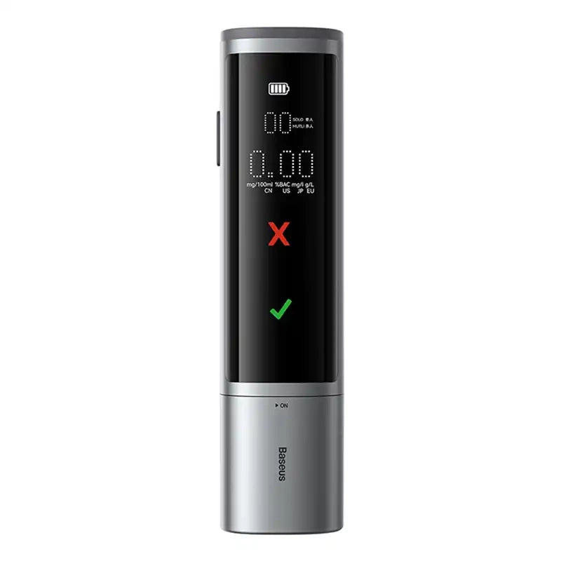 Electronic Breathalyzer Baseus SafeJourney Pro (Grey) - Product Image 3