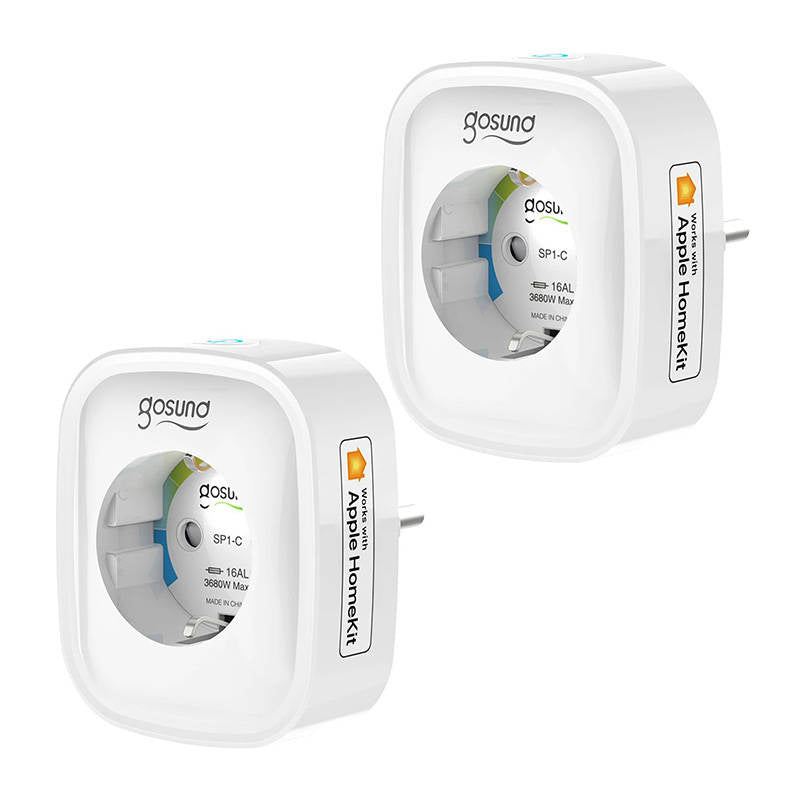Smart socket WiFi Gosund SP1-H (2-pack)(HomeKit) 16A - Product Image 3