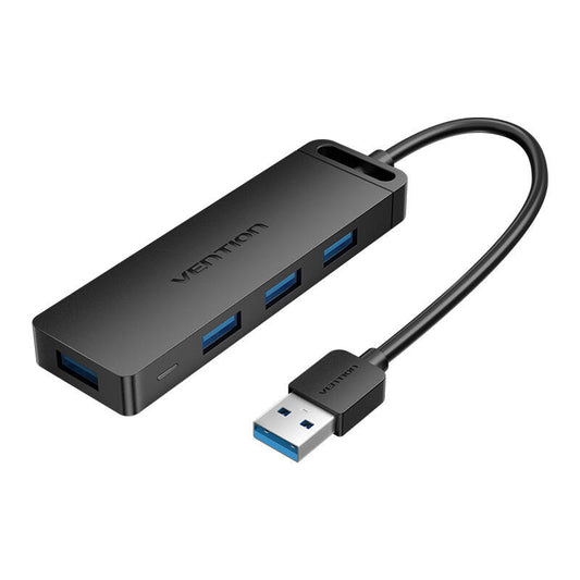 USB 3.0 4-Port Hub Vention CHLBD 0,5m, Schwarz
