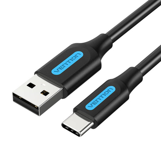 Kabel USB 2.0 auf USB-C Vention COKBF 5A 1m (schwarz)