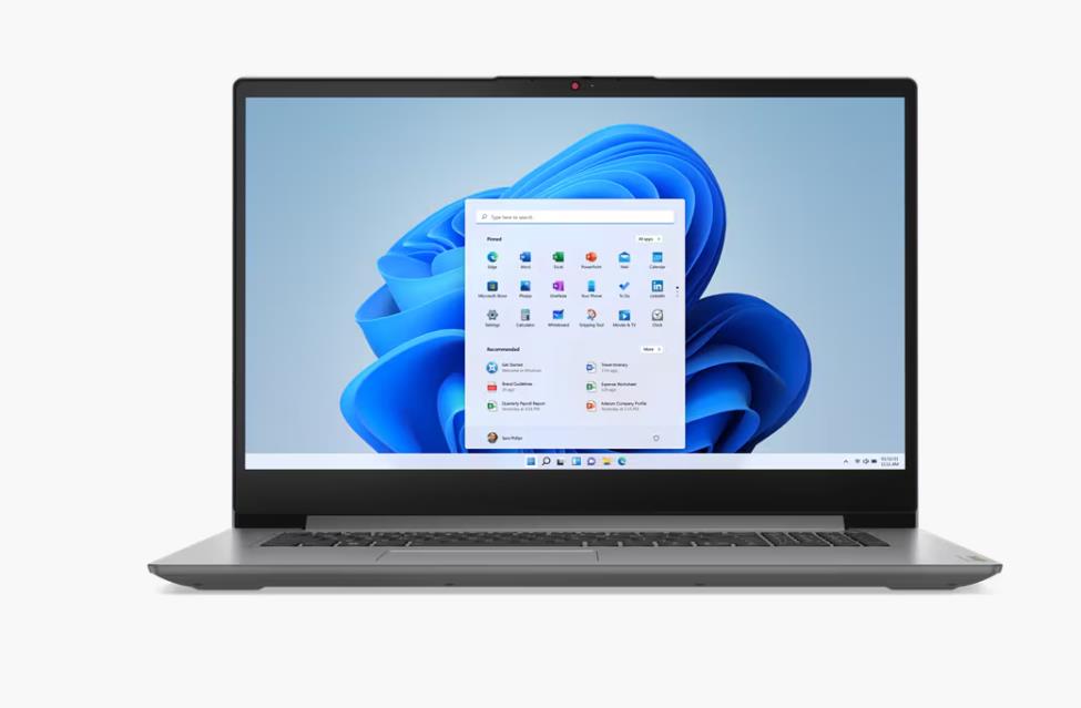 Notebook LENOVO IdeaPad 3 17IAU7 CPU Core i5 i5-1235U 1300 MHz 17.3" 1920x1080 RAM 16GB DDR4 3200 MHz SSD 512GB Intel Iris Xe Graphics Integrated ENG Arctic Grey 2.04 kg 82RL00CEPB