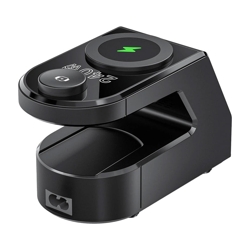 Blitzwolf BW-FW10 alarm clock with charger 2xUSB-A, 4xUSB-C, 240W - Image 3