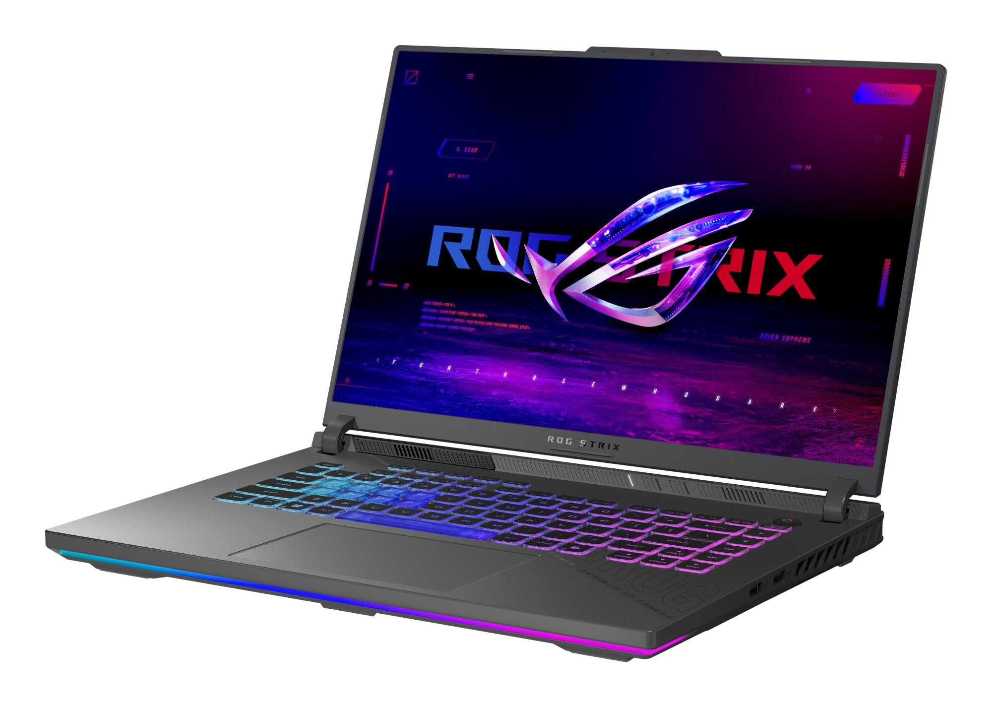 Notebook ASUS ROG Strix G16 (2025) G614PR-RV092W CPU AMD Ryzen 9 8940HX 2400 MHz 16" 1920x1200 RAM 16GB DDR5 5200 MHz SSD 1TB NVIDIA GeForce RTX 5070 Ti 12GB ENG Windows 11 Home Eclipse Grey 2.5 kg 90NR0NJ7-M00690
