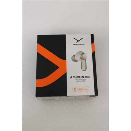 SALE OUT. Beyerdynamic Amiron 100 cream TWS Earphones with charging case, 5 pairs of eartips and USB cable | SALE OUT. B