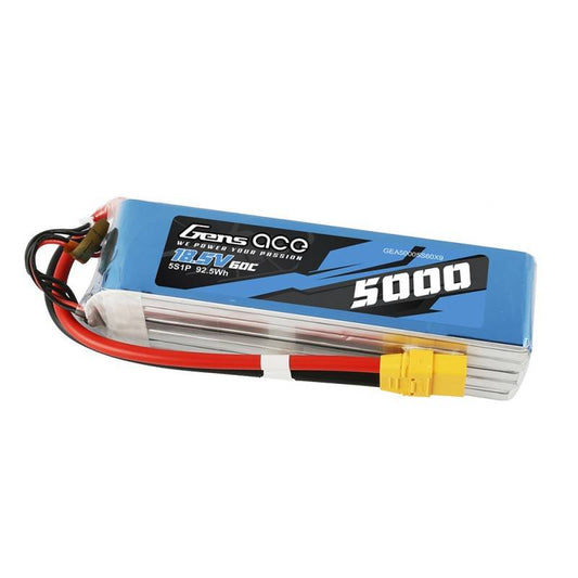 LiPo-Akku Gens Ace Bashing 5000 mAh 18,5 V 60 C 5S1P - XT90
