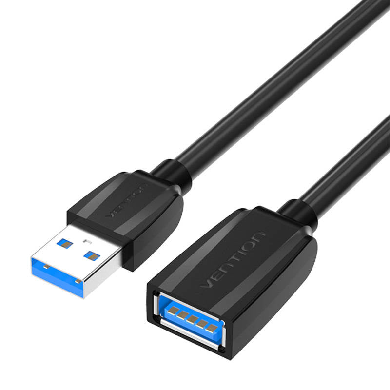 Extension Cable USB 3.0 male to USB female Vention VAS-A45-B300 3m (Black) - Product Image 1