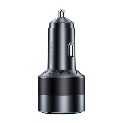 Choetech TC0011 car charger 130W 2x USB C 1x USB A (black) - Product Image 3