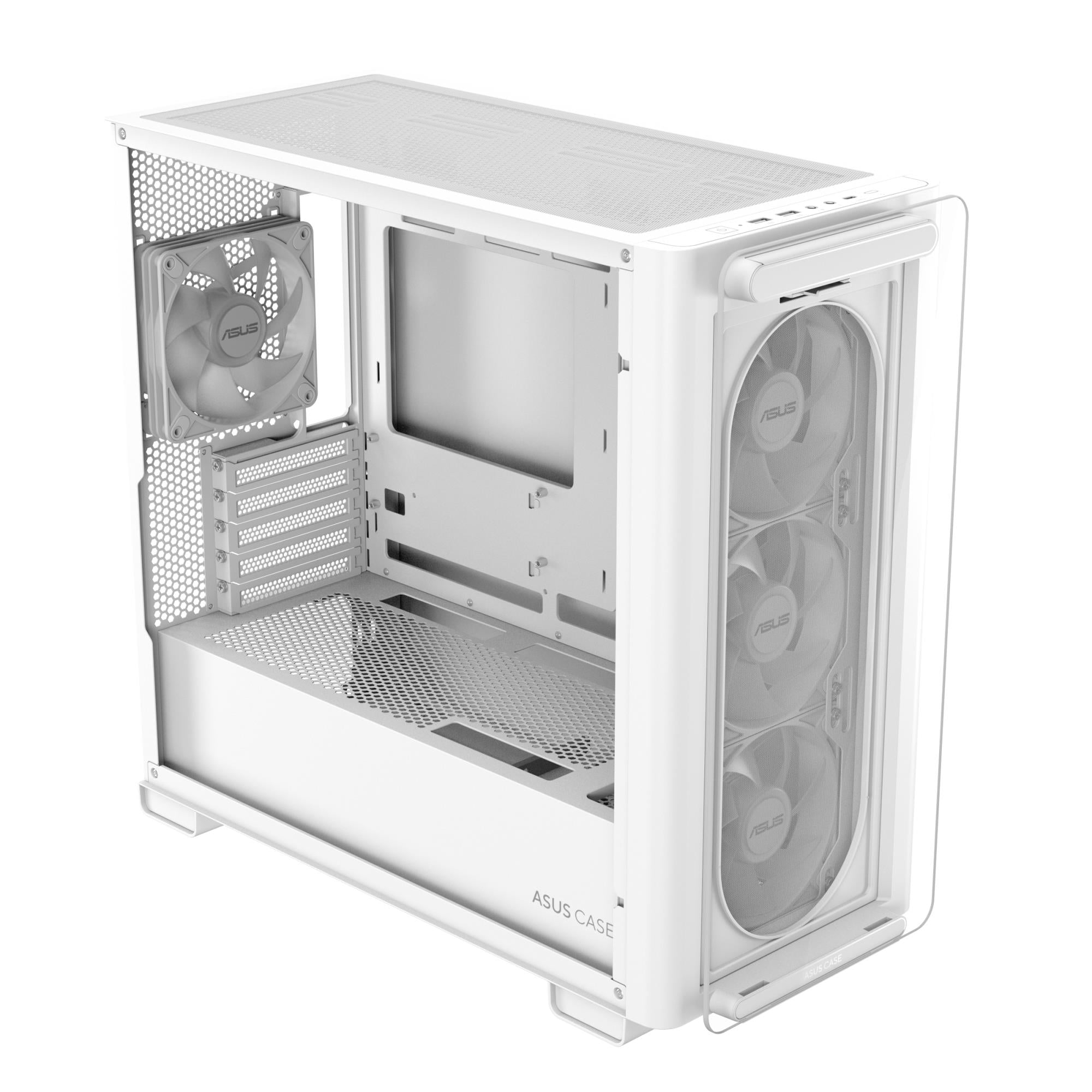 Case ASUS A23 PLUS MidiTower Case product features Transparent panel MicroATX MiniITX Colour White A23PLUSTG/ARGBWHITE
