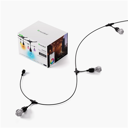 Nanoleaf Essentials Matter Smart Multicolour Outdoor String Lights Expansion 15m | 16M+