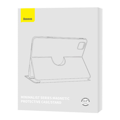 Baseus Minimalist Series IPad PRO 12.9 Magnetic protective case (light grey) - Product Image 7