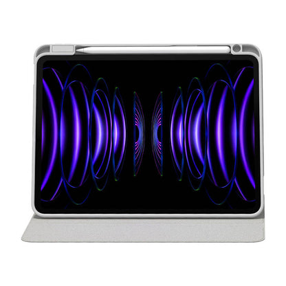 Baseus Minimalist Series IPad PRO 12.9 Magnetic protective case (light grey) - Product Image 5