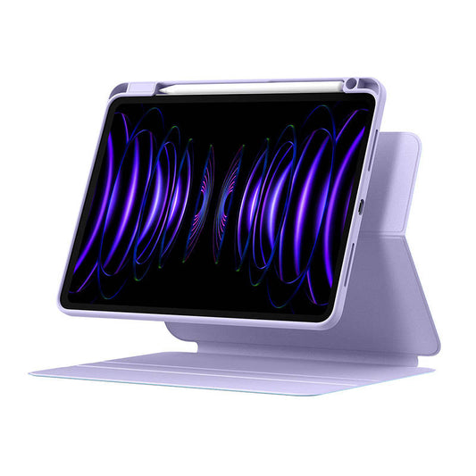 Baseus Minimalist Series IPad PRO 12.9 Magnetic protective case (purple) - Product Image 1