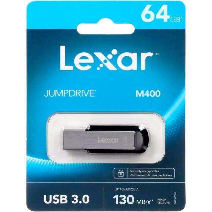 MEMORY DRIVE FLASH USB3 64GB/M400 LJDM400064G-BNBNG LEXAR