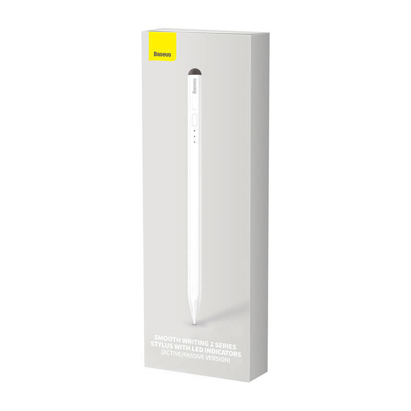 Smooth Writing Stylus with LED Indicators (Active+Passive) White - Product Image 7