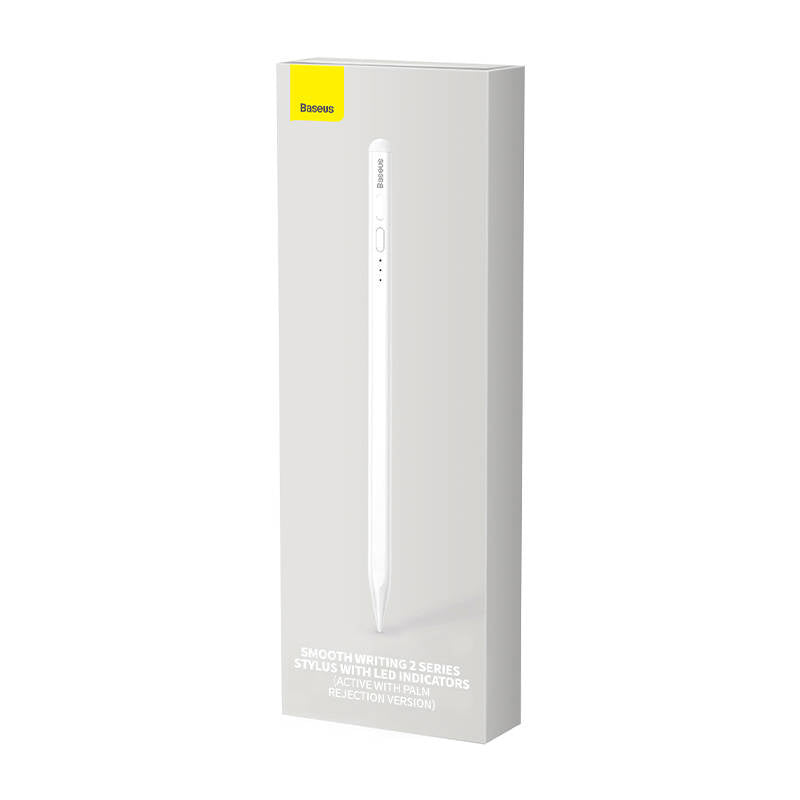 Smooth Writing Stylus with LED Indicators (Active) White - Product Image 7