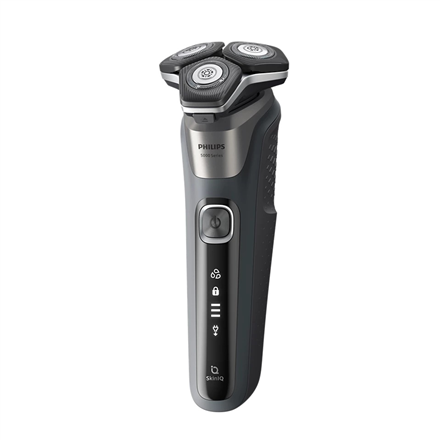 Philips | Shaver | S5887/30 | Operating time (max) 60 min | Wet & Dry | Lithium Ion | Charcoal Gray