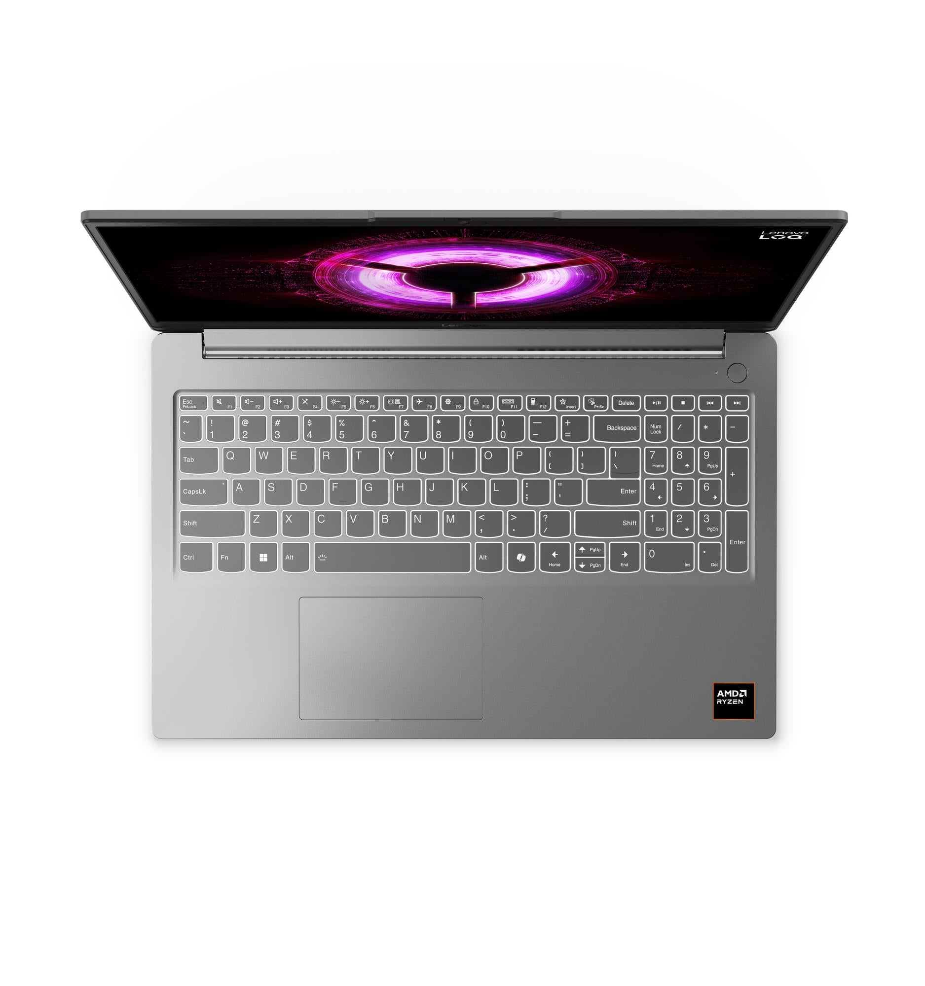 Notebook LENOVO LOQ LOQ 15ARP10E CPU AMD RyzenT 7 7735HS 3.2 GHz 15.6 " 1920 x 1080 pixels RAM 16 GB DDR5-SDRAM SSD 1000 GB Discrete graphics NVIDIA GeForce RTX 3050 6 GB On-board graphics Yes Numeric keypad Yes Keyboard language English Colour Grey