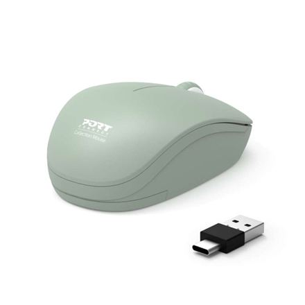 PORT CONNECT Mouse | Collection II | Wireless | 2.4 GHz | Vert Olive