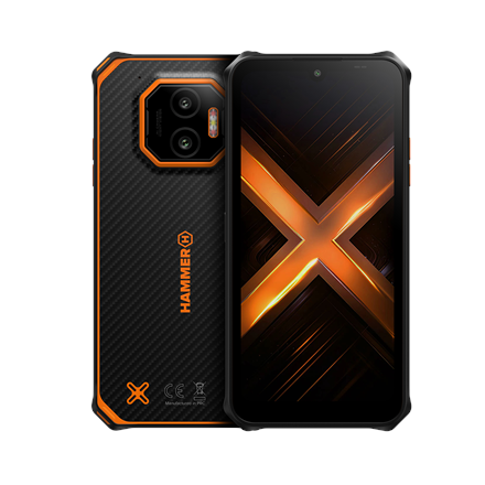 Hammer | Energy X2 | Black/Orange | 6.1 " | IPS | 1560 x 720 pixels | Mediatek | Dimensity 6300 | Internal RAM 6 GB | 12