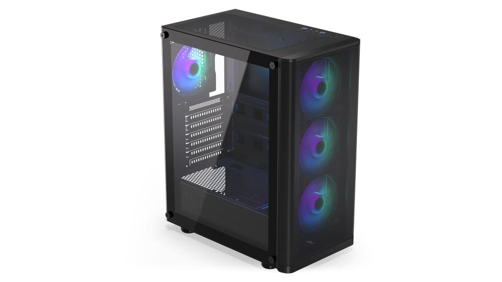Case ENDORFY Ventum 200 ARGB MidiTower Case product features Transparent panel Not included ATX MicroATX MiniITX Colour Black EY2A014