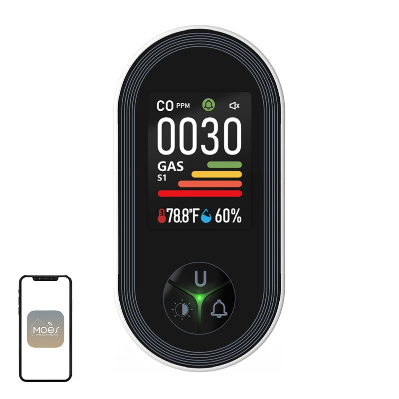 MOES S02-CG Carbon Monoxide and Gas Detector - Image 1